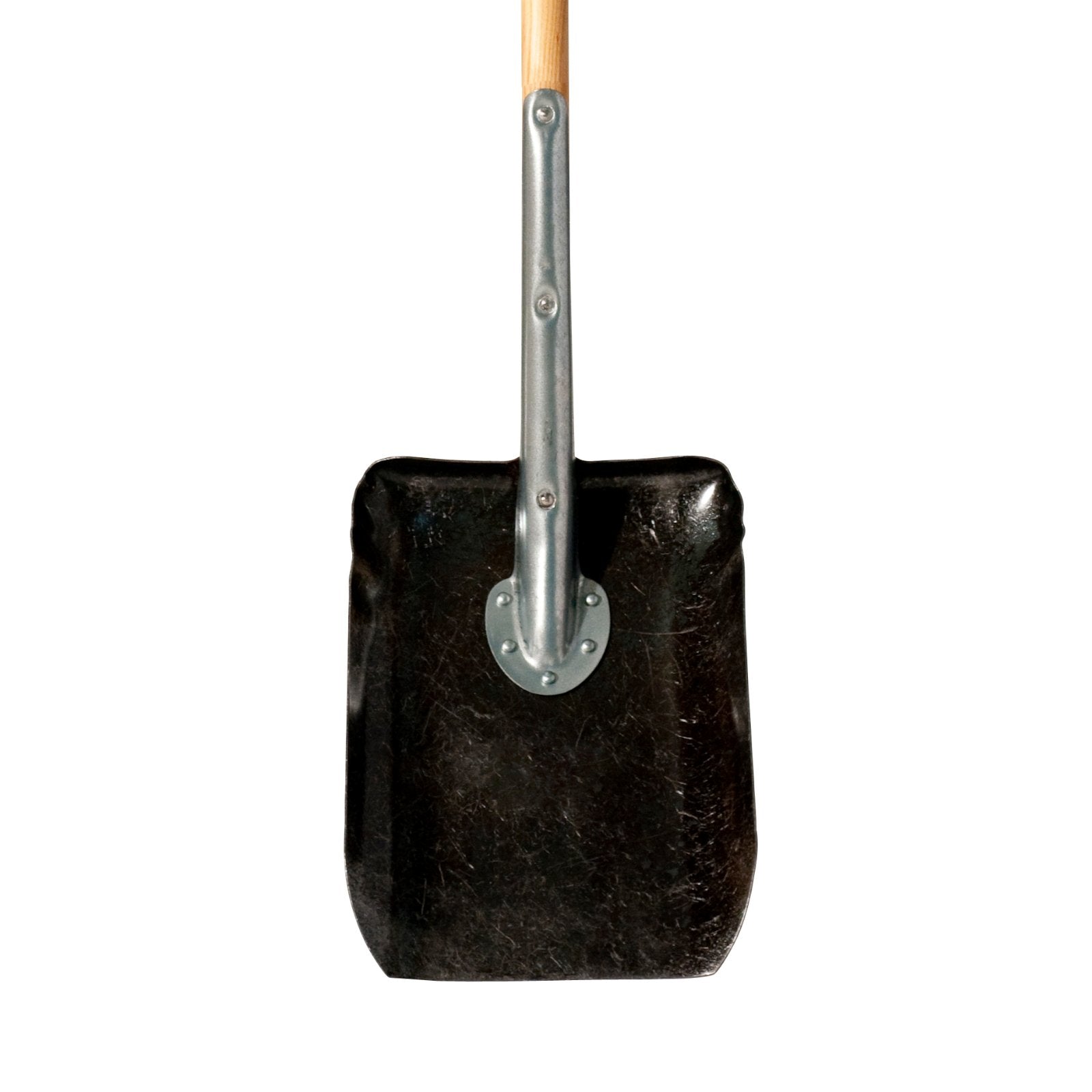 Byggskyffel 60K – Klassisk byggskyffel med askskaft och stålblad