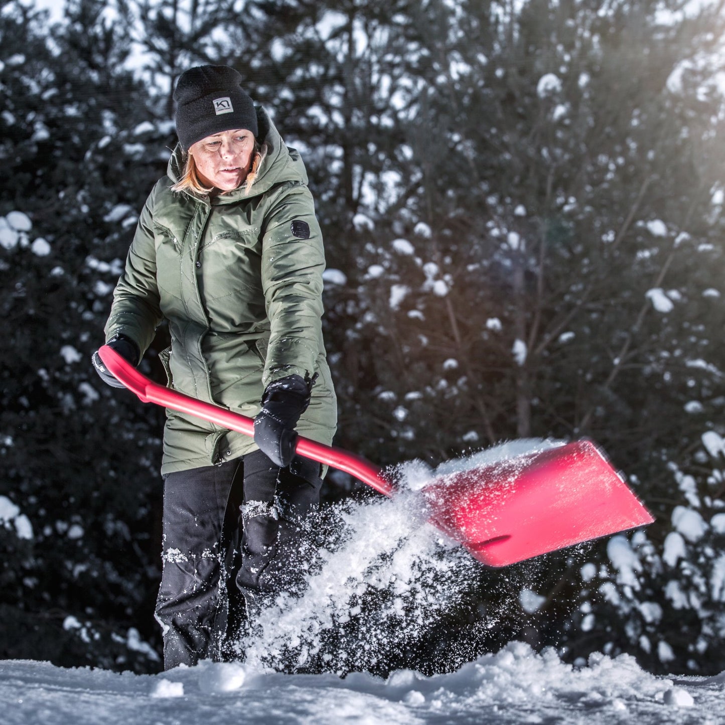 Skyffel Vancouver - Skonsam skyffel för snöarbete på gård