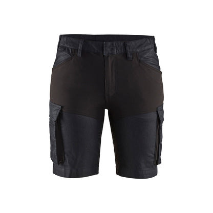 Blåkläder Serviceshorts Denimstretch Dam 7137 - denim arbetsshorts med stretch