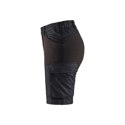 Blåkläder Serviceshorts Denimstretch Dam 7137 - denim arbetsshorts med stretch