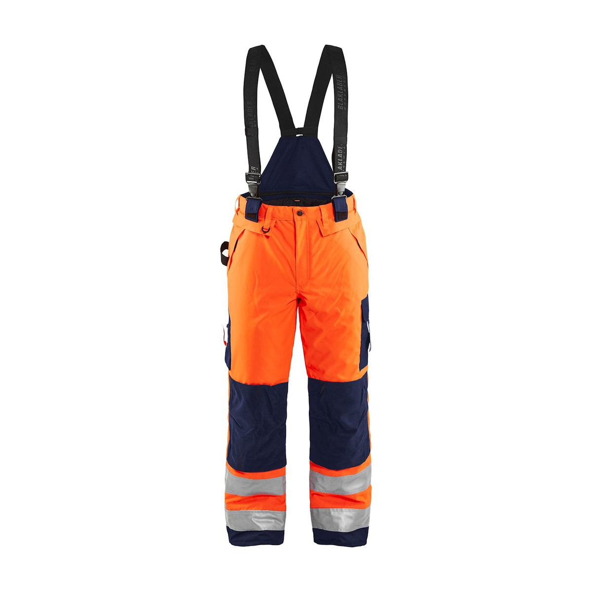 varselorange/marinblå
