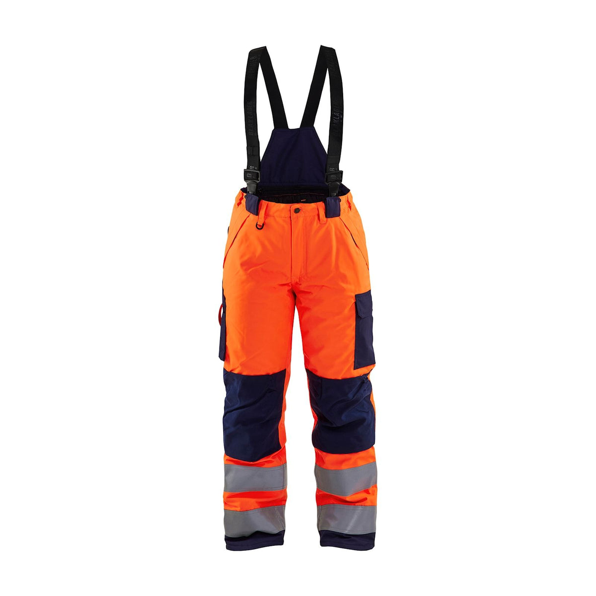 varselorange/marinblå