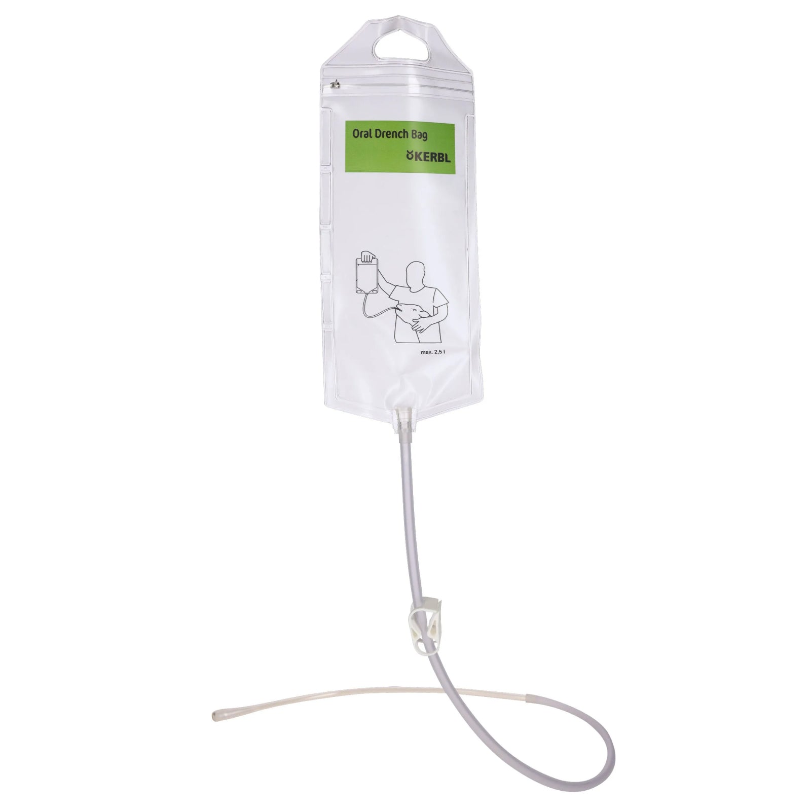Drench Bag med sond – 2,5 L för kalvbehandling