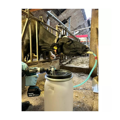 Drencherset 25 liter – Driven med skruvdragare