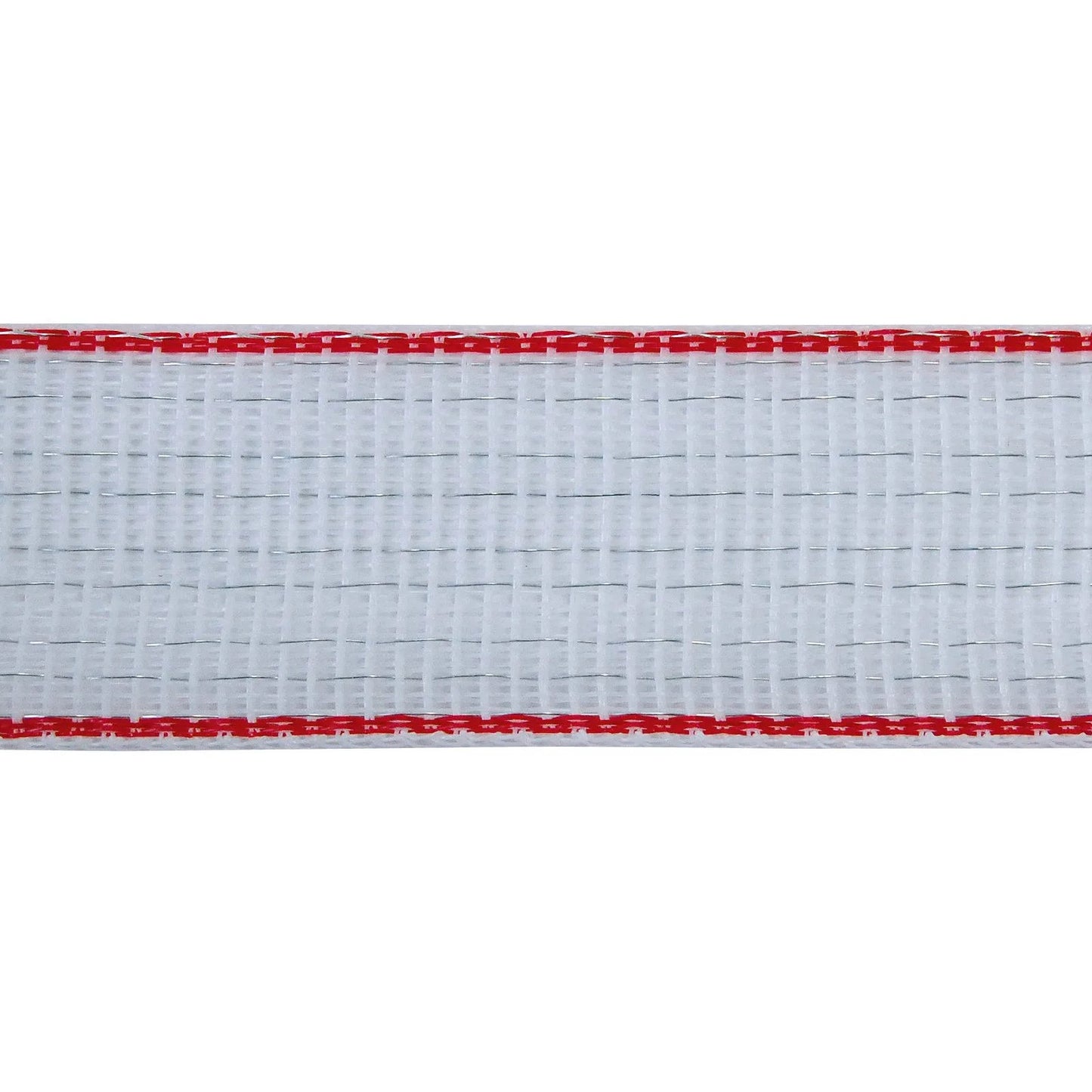 Elband TopLine Plus 40 mm – 200 m Vit/Röd elstängselband