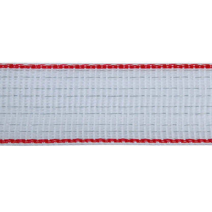 Elband TopLine Plus 40 mm – 200 m Vit/Röd elstängselband