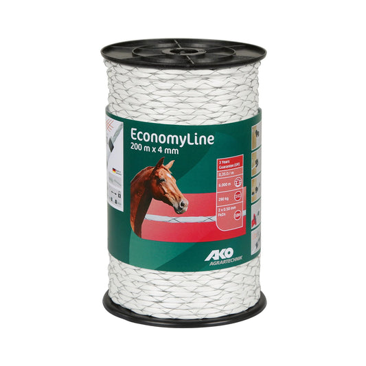 Ako Elrep 4 mm x 200 m – EconomyLine för elstängsel