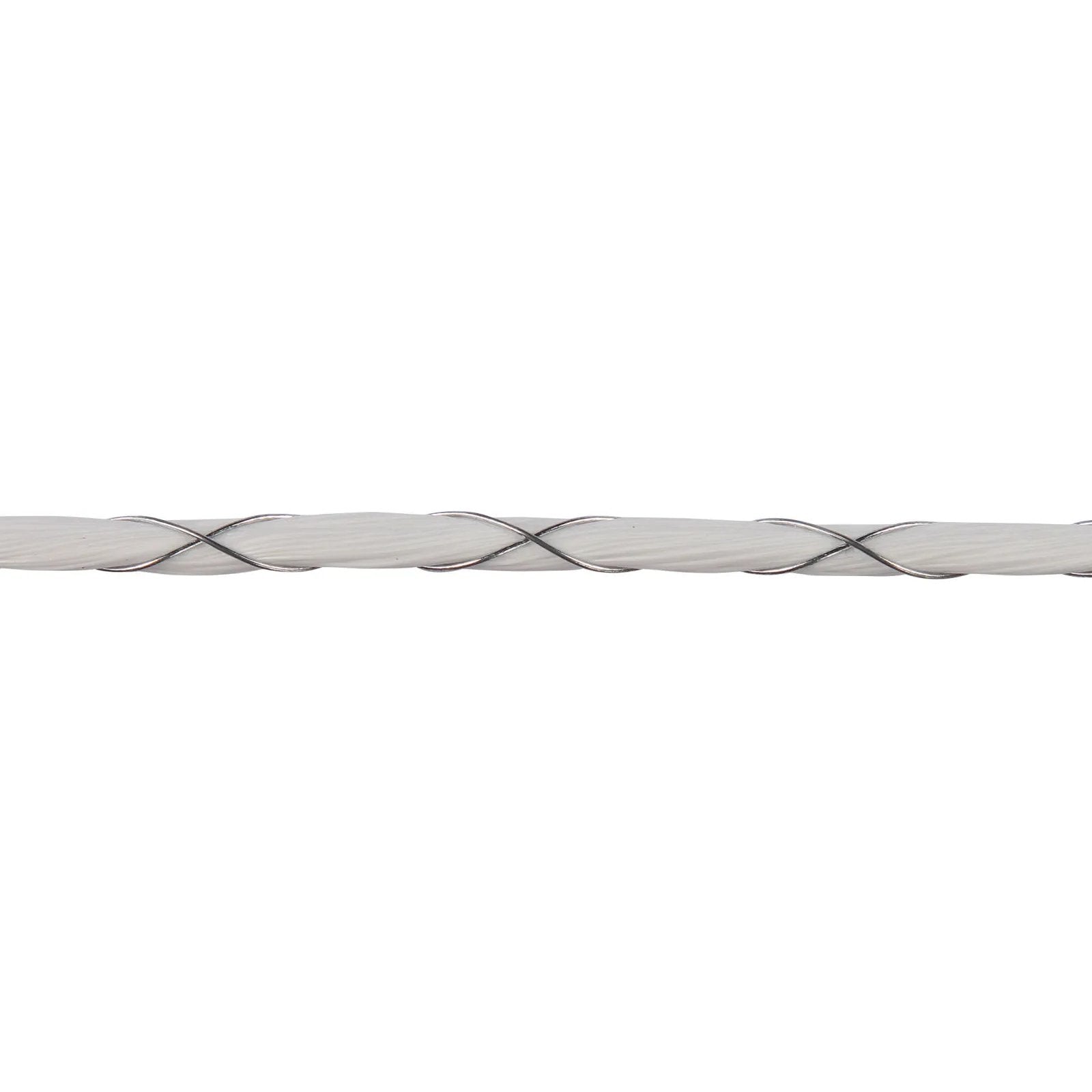 Elrep EconomyLine 4 mm – 200 m Vit elstängselrep