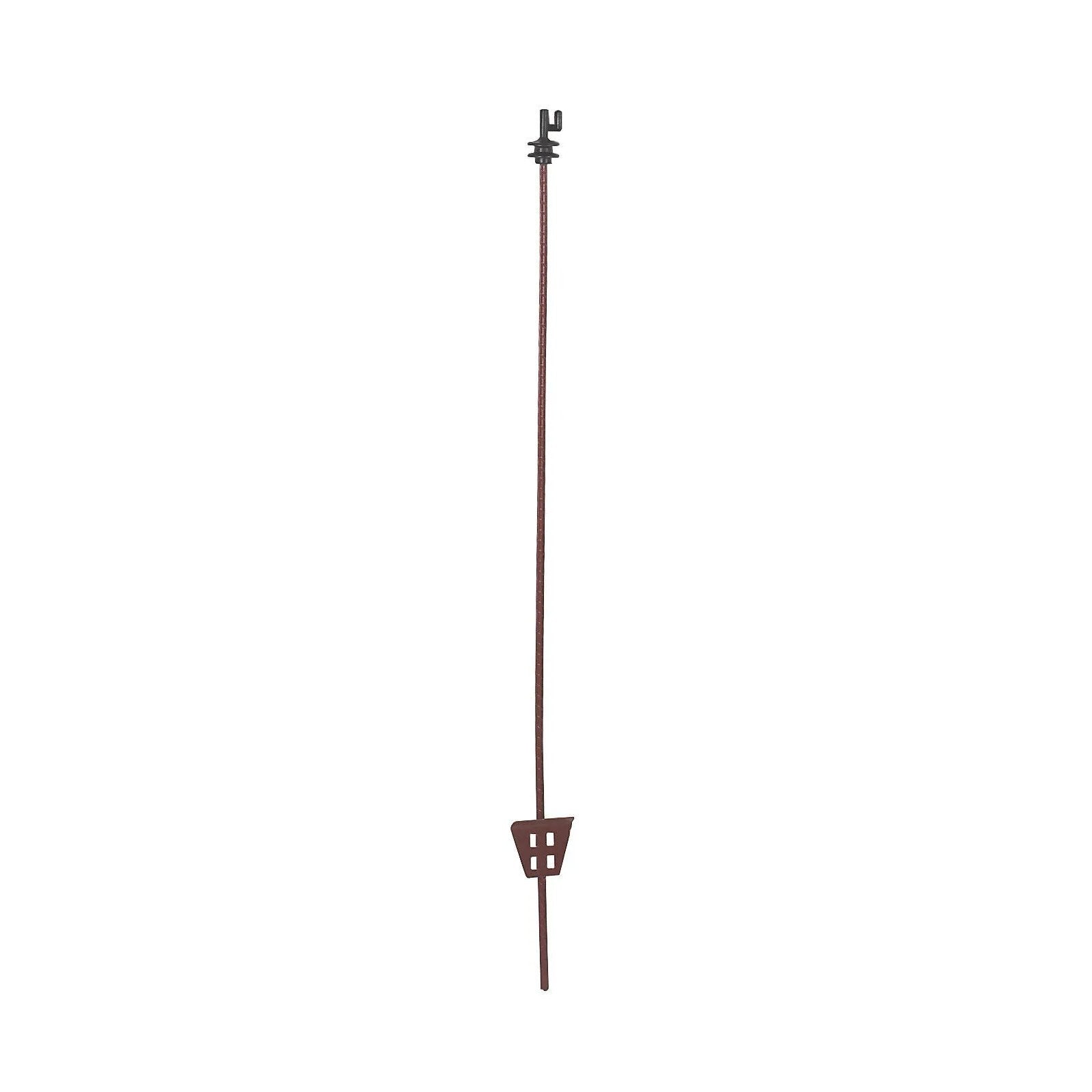 Fjederstålsstolpe 106 cm, 10-delt øje