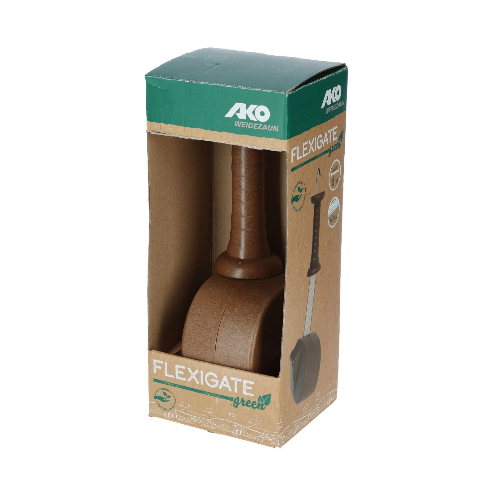AKO FlexiGate Premium 6 m – Band 40 mm, TriCond & automatisk indragning