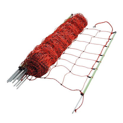 Gallagher EuroNetz Fårnät- med enkel spets 90 cm × 50 m
