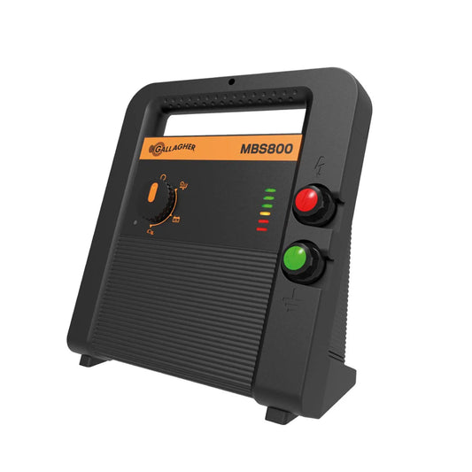 Gallagher MBS800 Multipower – kraftfullt 3-i-1 elaggregat för 12V, 230V och solenergi