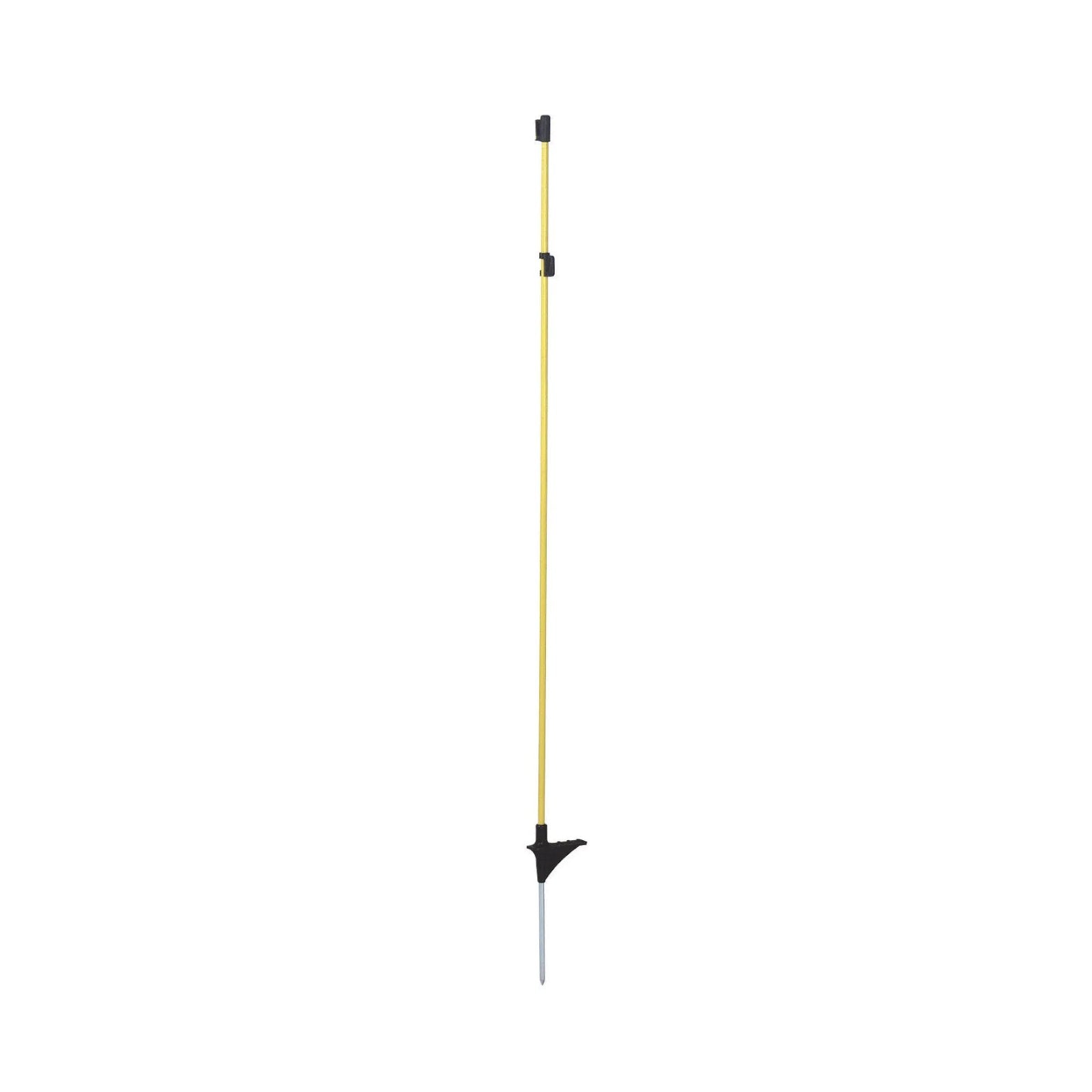Glasfiberstolpe gul oval för elstängsel i 110 cm och 152 cm