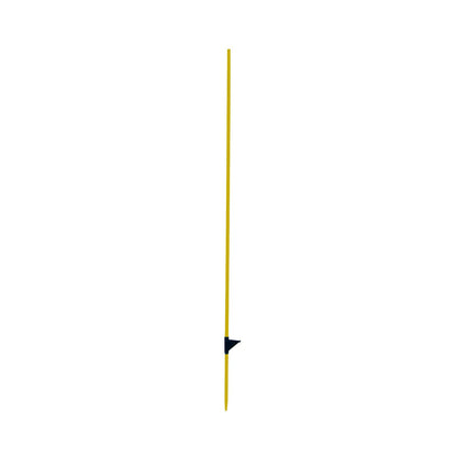 Glasfiberstolpe rund gul för elstängsel i 125 cm och 160 cm