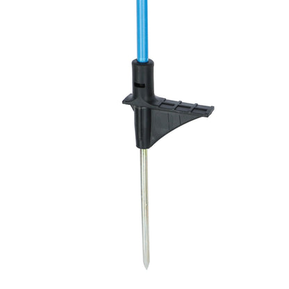 Oval Glasfiberstolpe Premium Blue 110 cm - 10-pack för tråd, rep och band