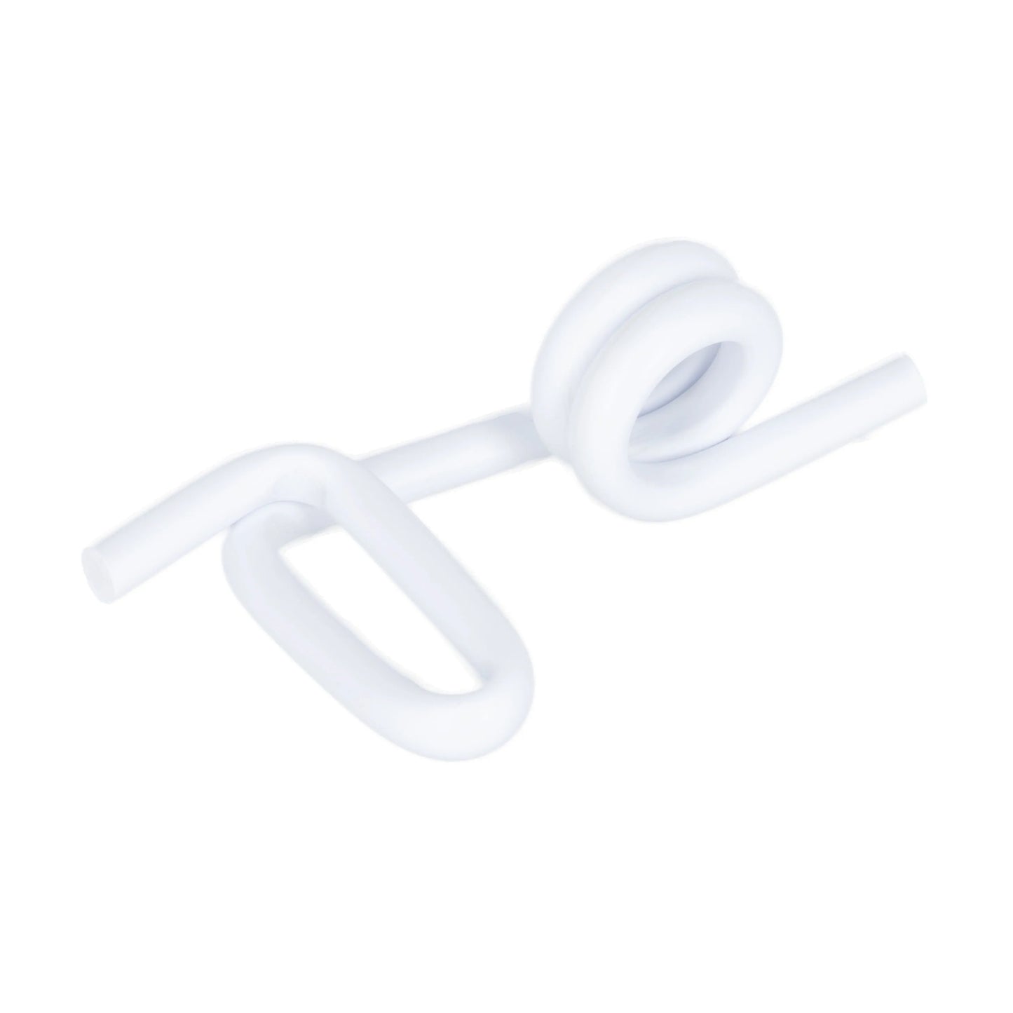 Extra isolator (ögla) för plaststolpe Ø 19 mm – flexibel montering för elstängsel - 25-pack