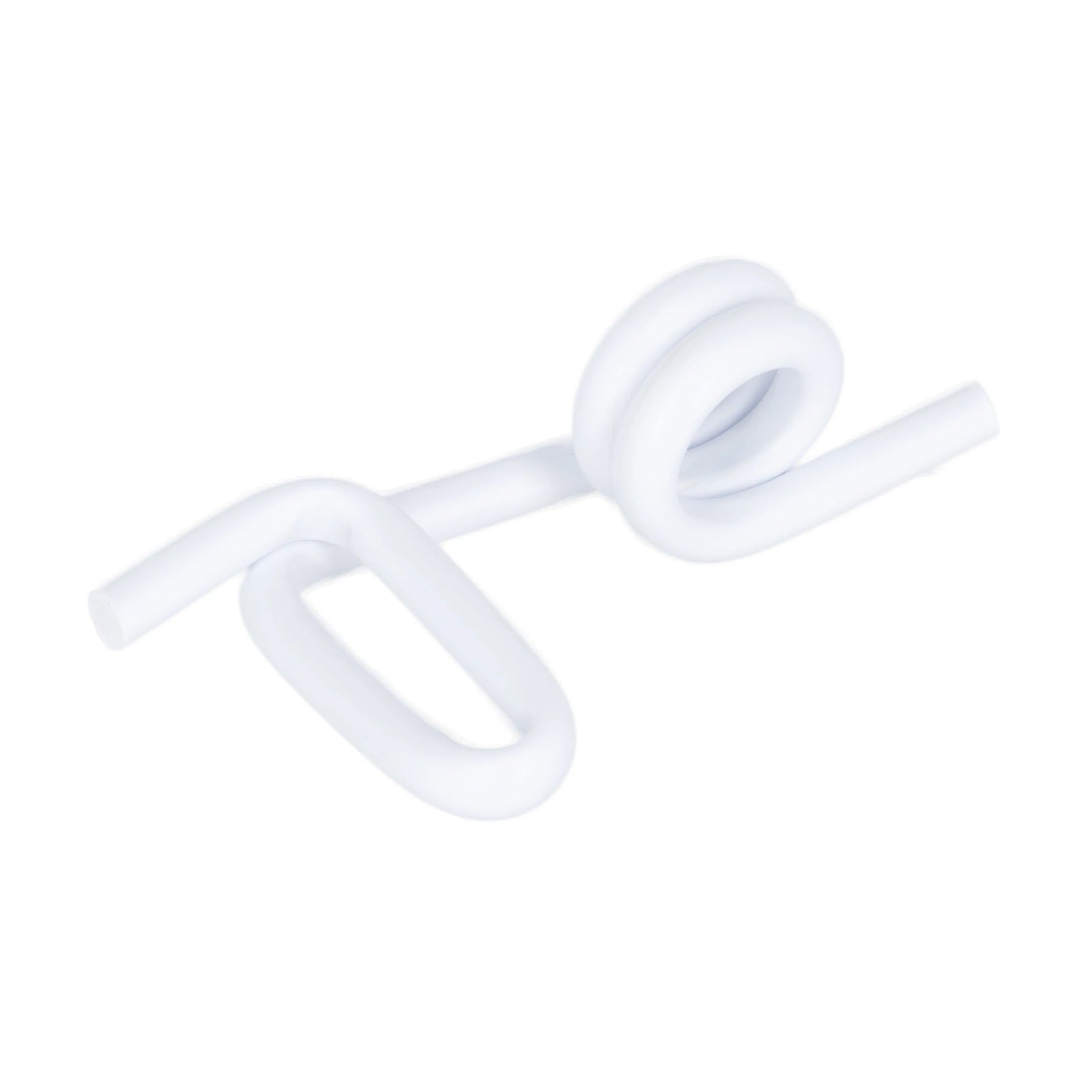 Extra isolator (ögla) för plaststolpe Ø 19 mm – flexibel montering för elstängsel - 25-pack
