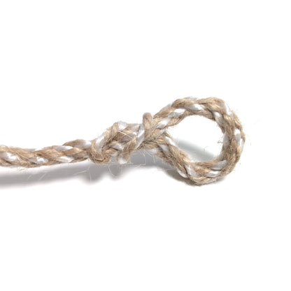 Kalvrep 180 cm, 10-pack – Jute/polypropen med ögla
