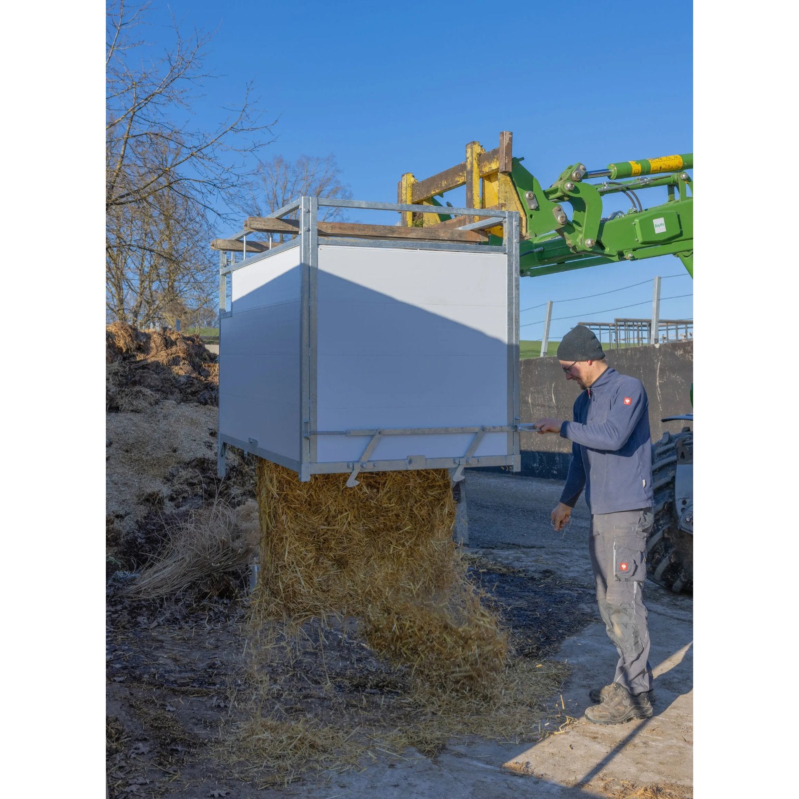 Calf Box Large - Smidig kalvbox på ca. 1,7 m2