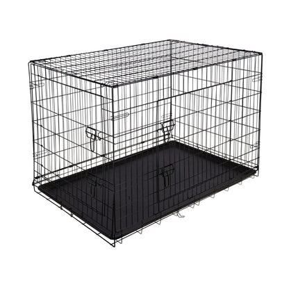 Metallinen koiran häkki, 1 ovi