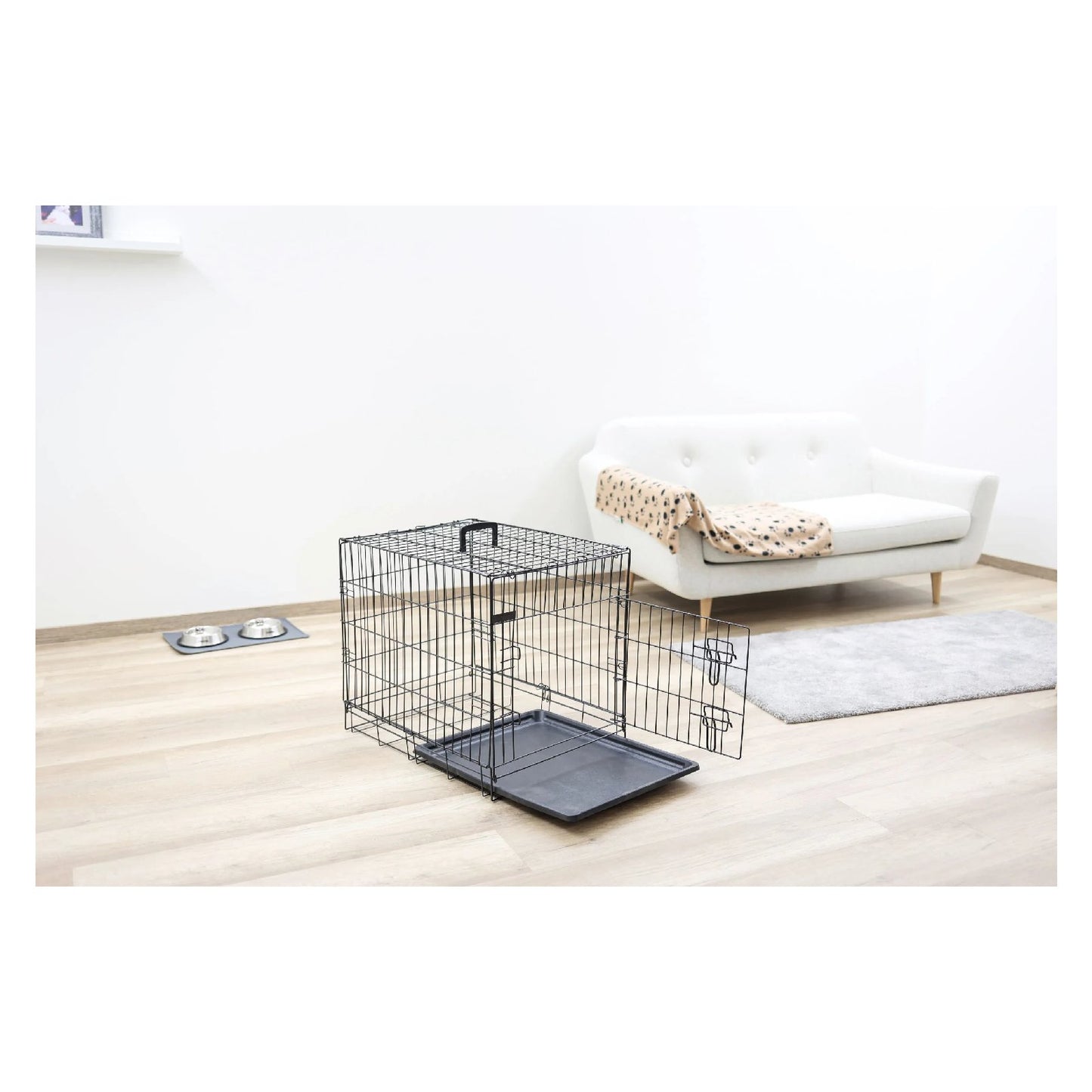 Metallinen koiran häkki, 1 ovi