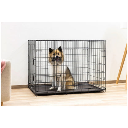 Metallinen koiran häkki, 1 ovi