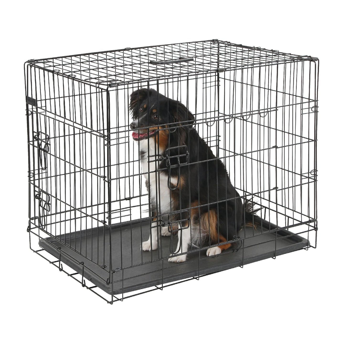 Metallinen koiran häkki, 1 ovi