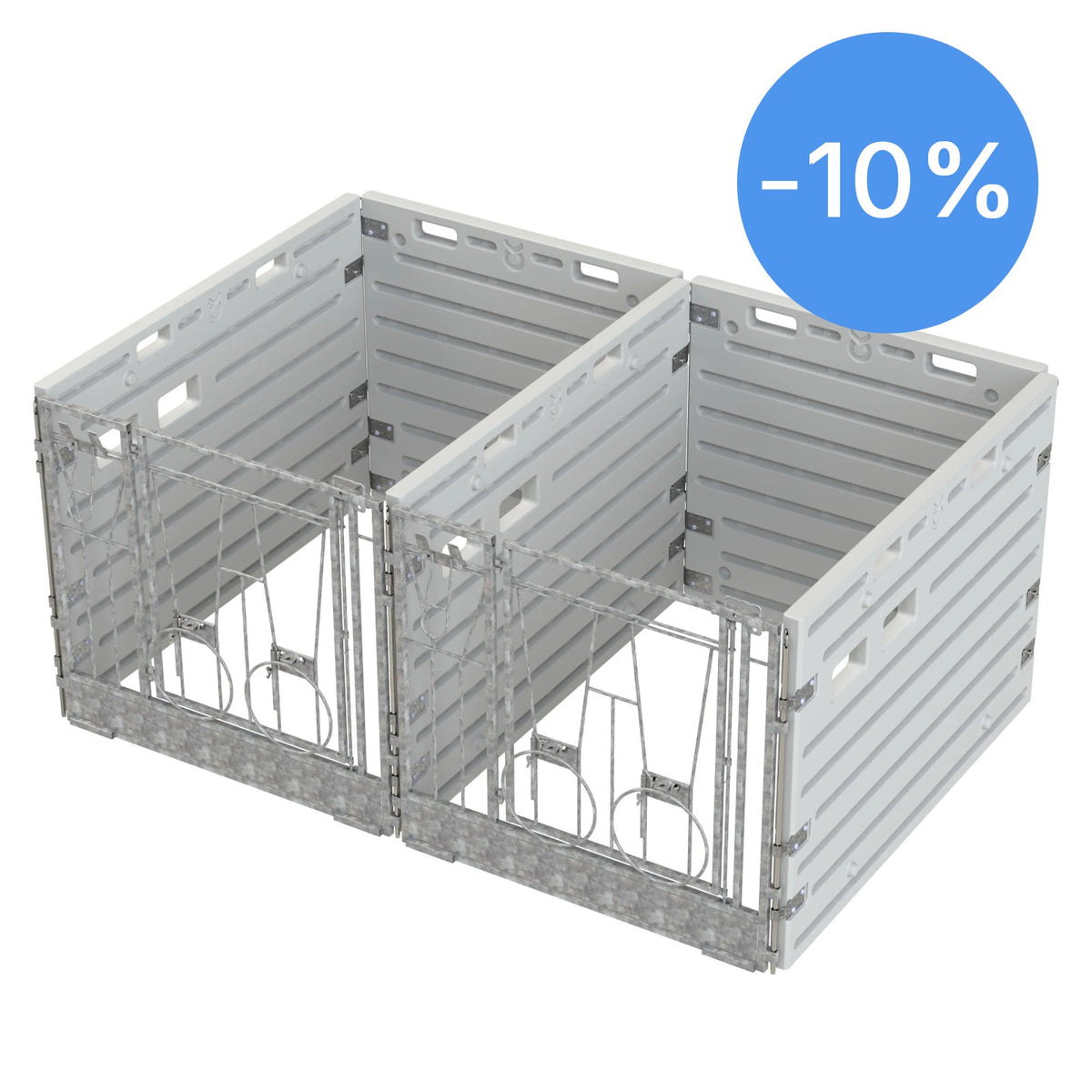 Kalvbox i moduler plast
