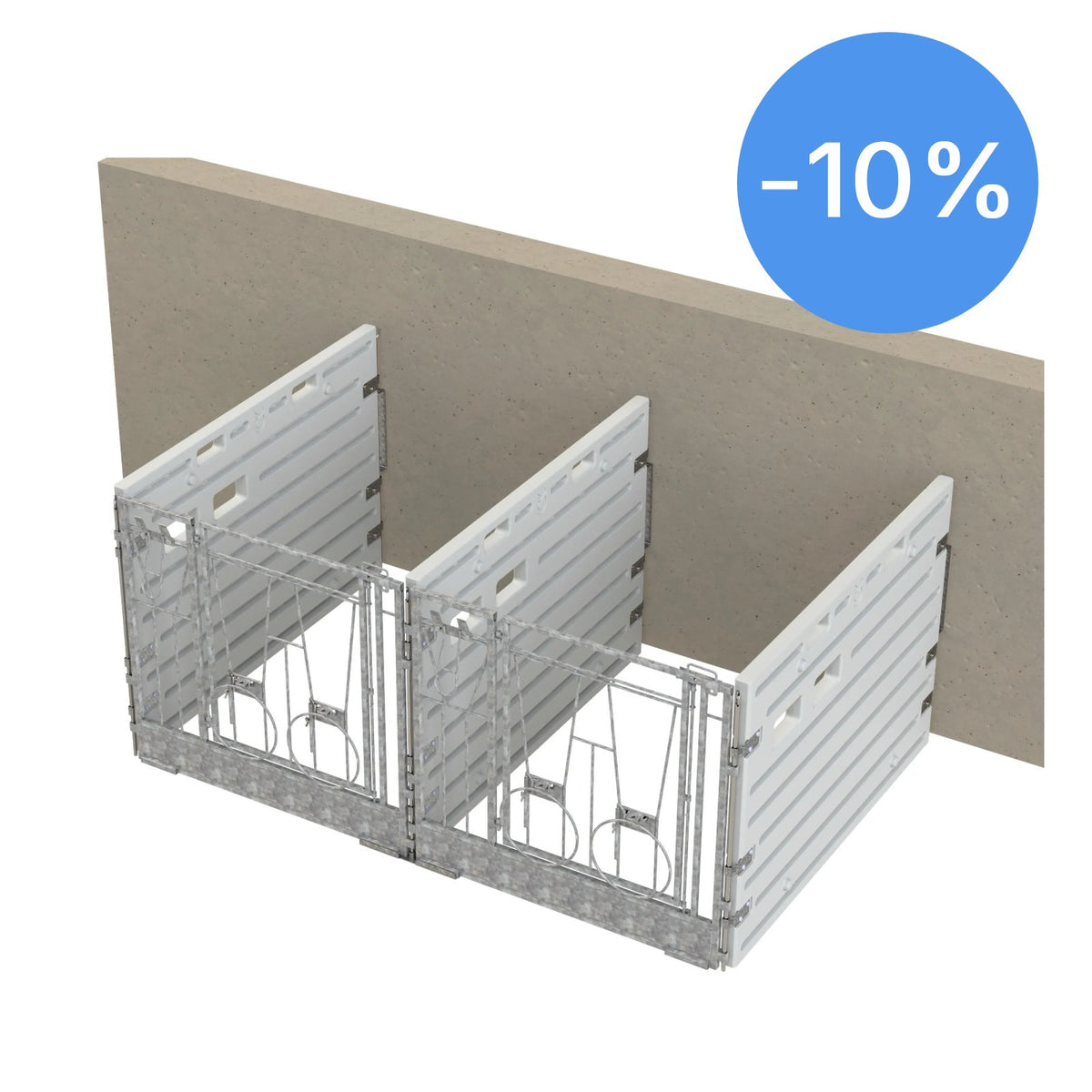 Kalvbox i moduler plast