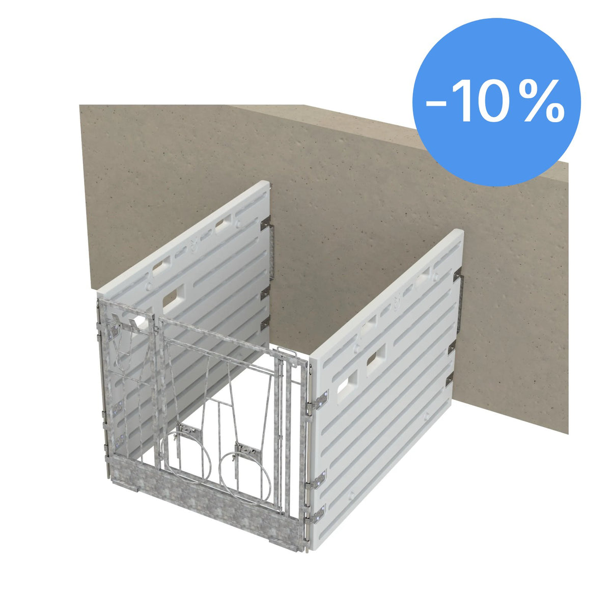 Kalvbox i moduler plast