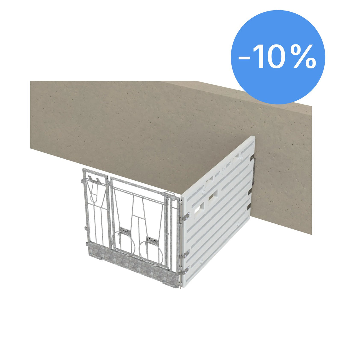 Kalvbox i moduler plast