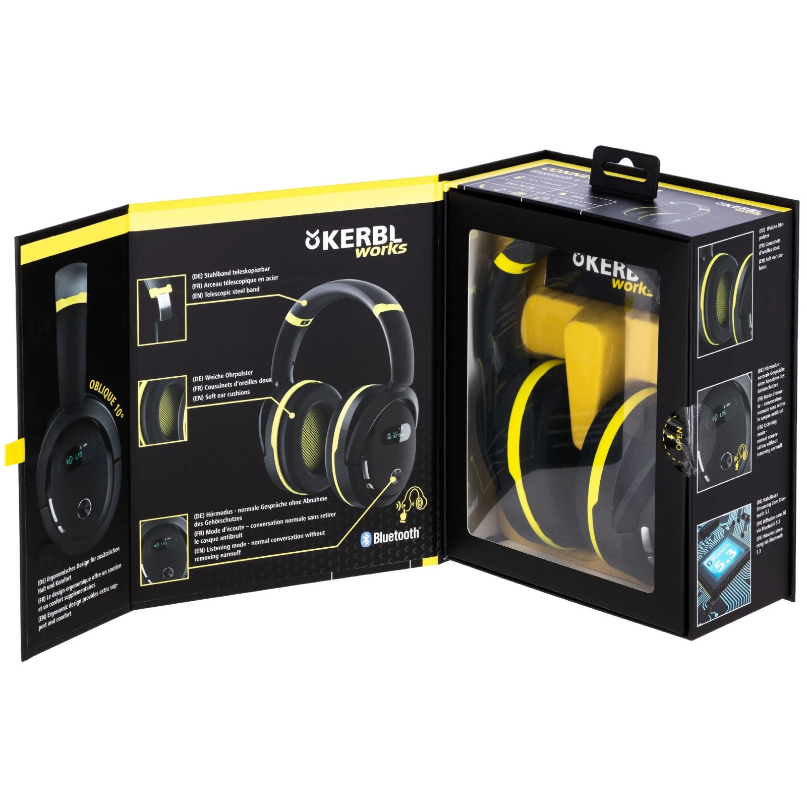 Multimedia Hörselskydd Protect – med Bluetooth, radio och hög komfort