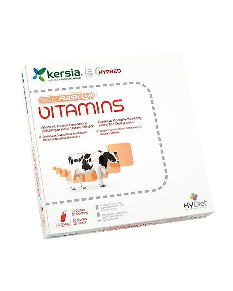 Kersia Vitamins 12-p – vitamintillskott i bolusform, förpackning 12 st