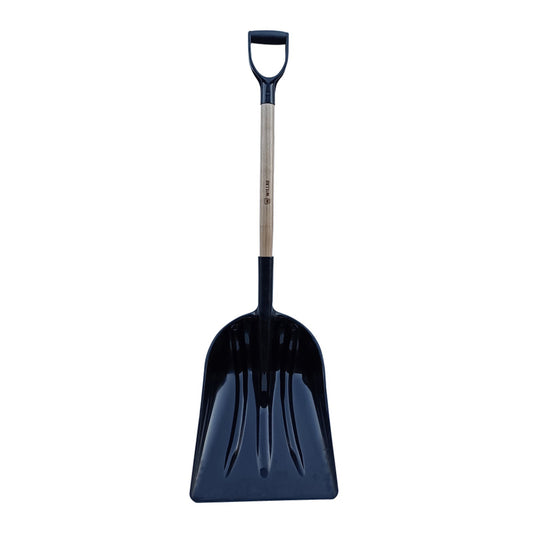 Kombiskyffel plast - med D-Handtag och Askskaft