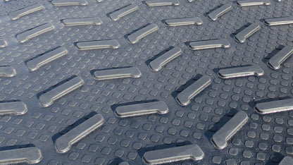 Kraiburg MONTA – Gummimatta för branta passager med extra halksäker profil (24 mm)