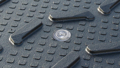 Kraiburg MONTA – Gummimatta för branta passager med extra halksäker profil (24 mm)