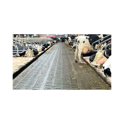 Kraiburg KURA S – Skräddarsydd 24 mm gummimatta för spaltgolv