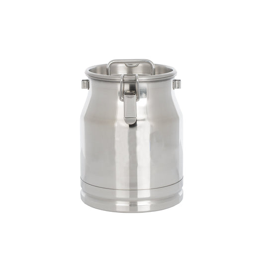 Mjölkkanna i rostfritt stål 10 liter – Inox 18/10