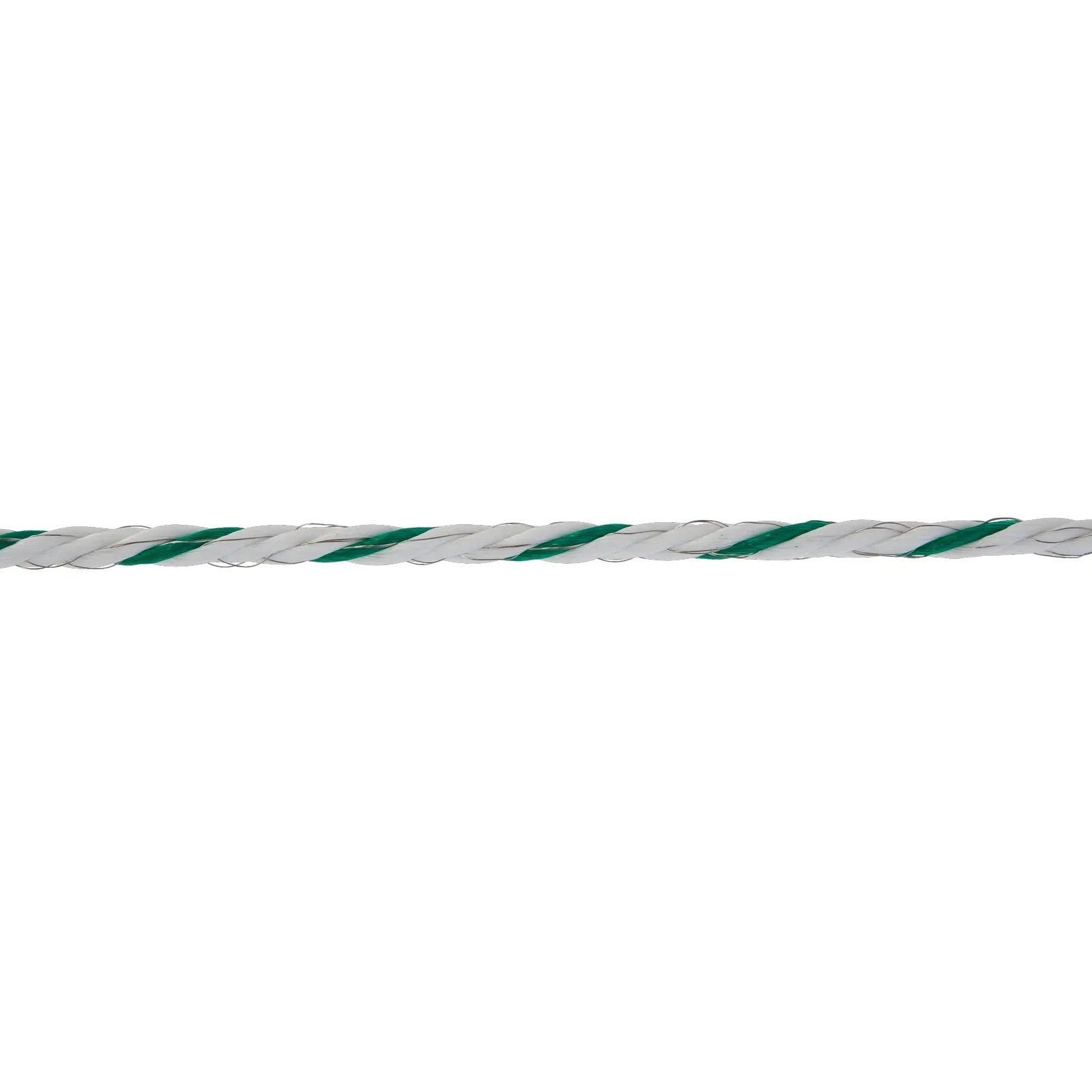Elrep PremiumLine 6.5 mm – 200 m eller 400 m Vit/Grön elstängselrep