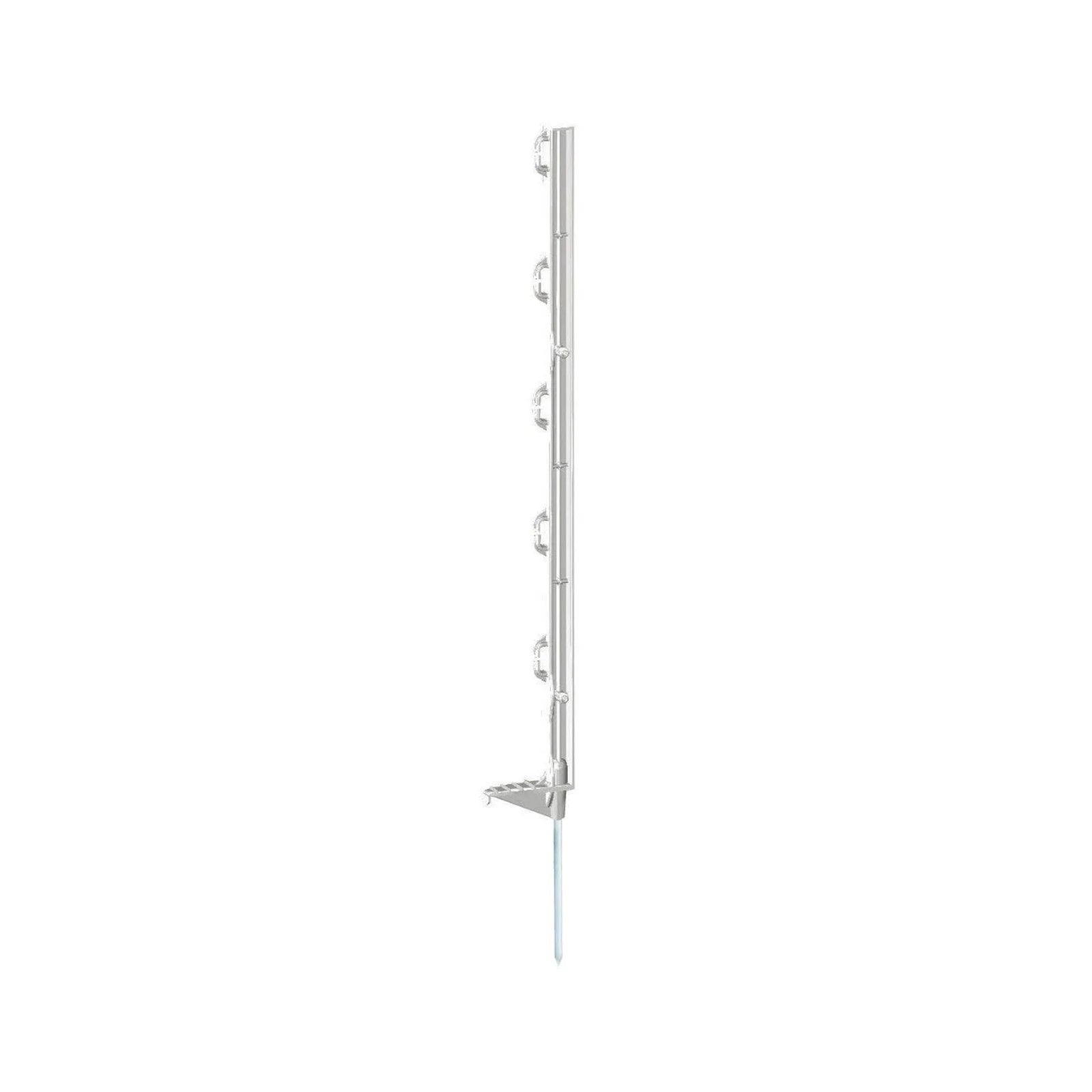 Plaststang Eco 70 cm, hvid 5-p