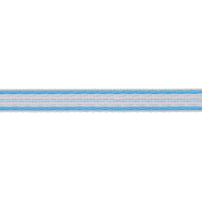 Elband PlatinumLine 20 mm – 200 m Vit/Blå elstängselband