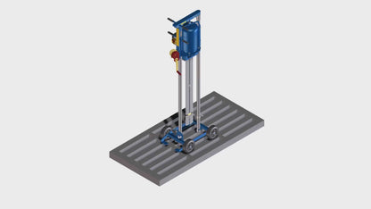 Reck spaltgolvsomrörare Porco fär grisstior