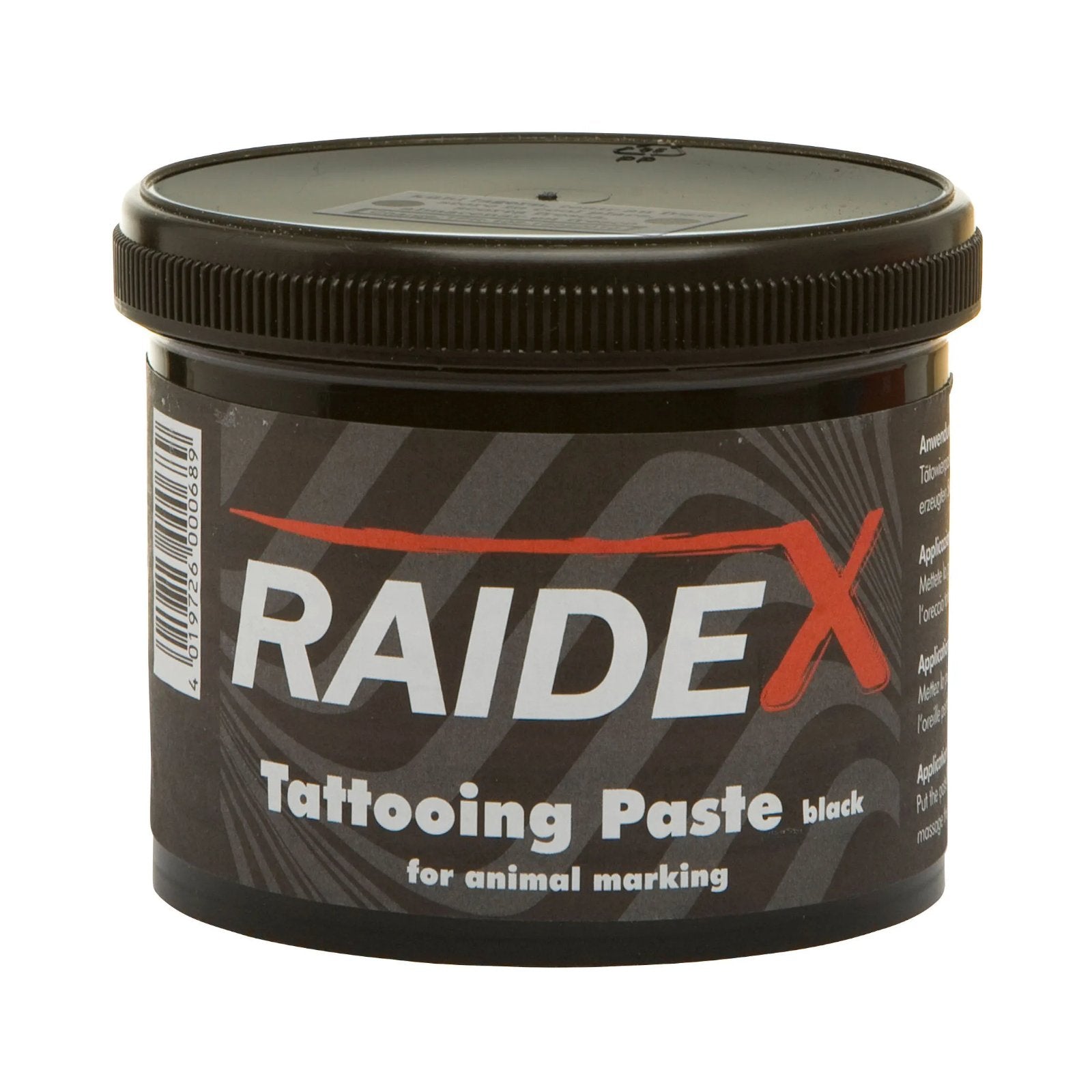 RAIDEX Tatuering Paste - Svart 600 g