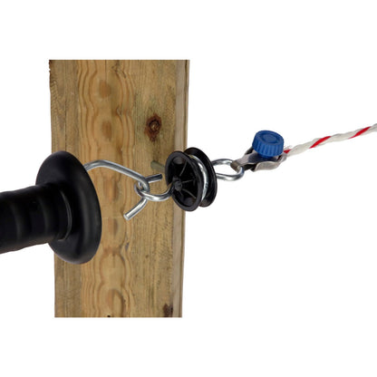 Repanslutning X³ till Grindisolator – rostfritt stål, för rep/vajer/band upp till 10 mm (4-pack)