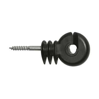 Ringisolator AKO i 25-pack och 90-pack för rep, band och polytråd med brett trådstöd