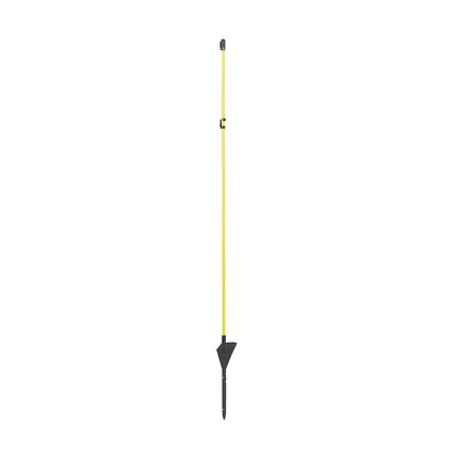 Kerbl oval glasfiberstolpe gul 110 cm – Markspets i glasfiber