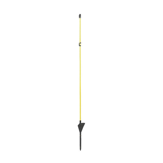 Kerbl oval glasfiberstolpe gul 110 cm – Markspets i glasfiber
