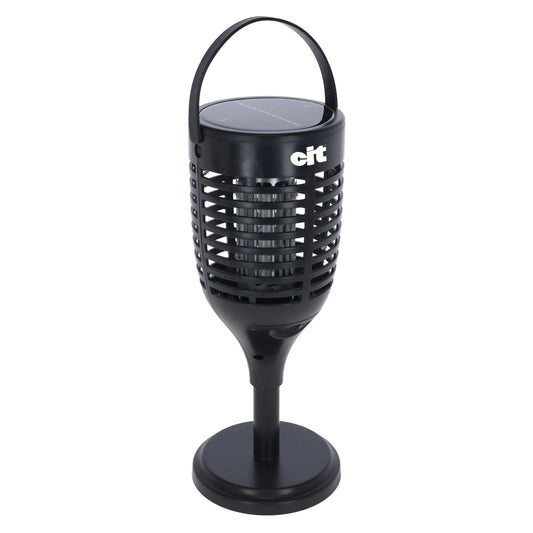 solar flugfangare med stand
