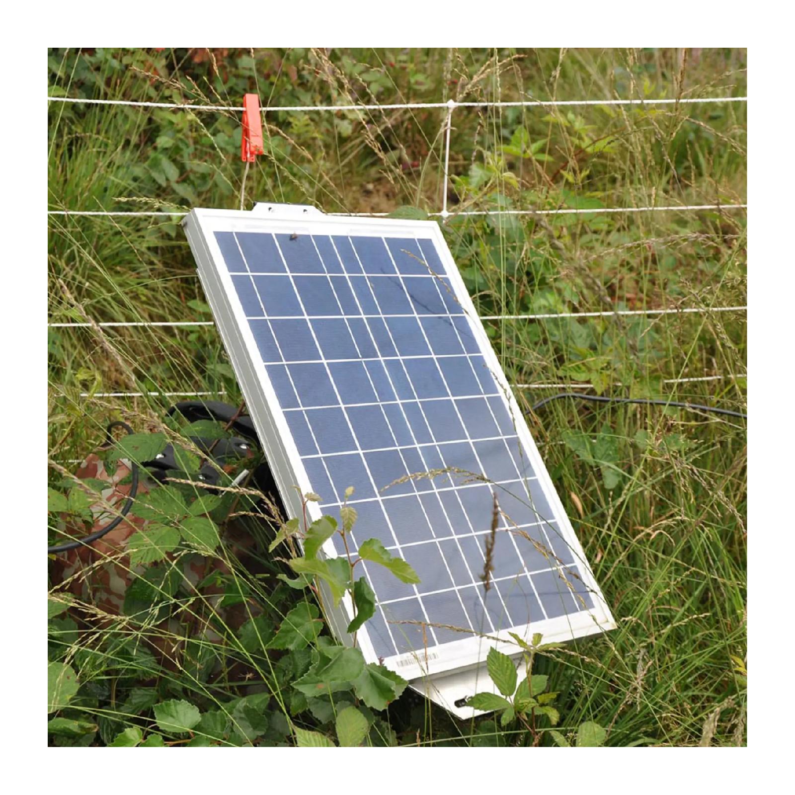 Gallagher Solpanel 20W med 2A regulator – Effektiv solpanel för elstängsel