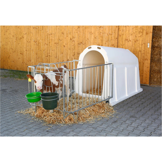 Staket till kalvhydda PE UV+ - lätt och tungt staket